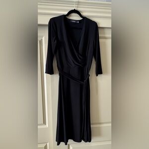 Ralph Lauren Black Long Sleeve Dress